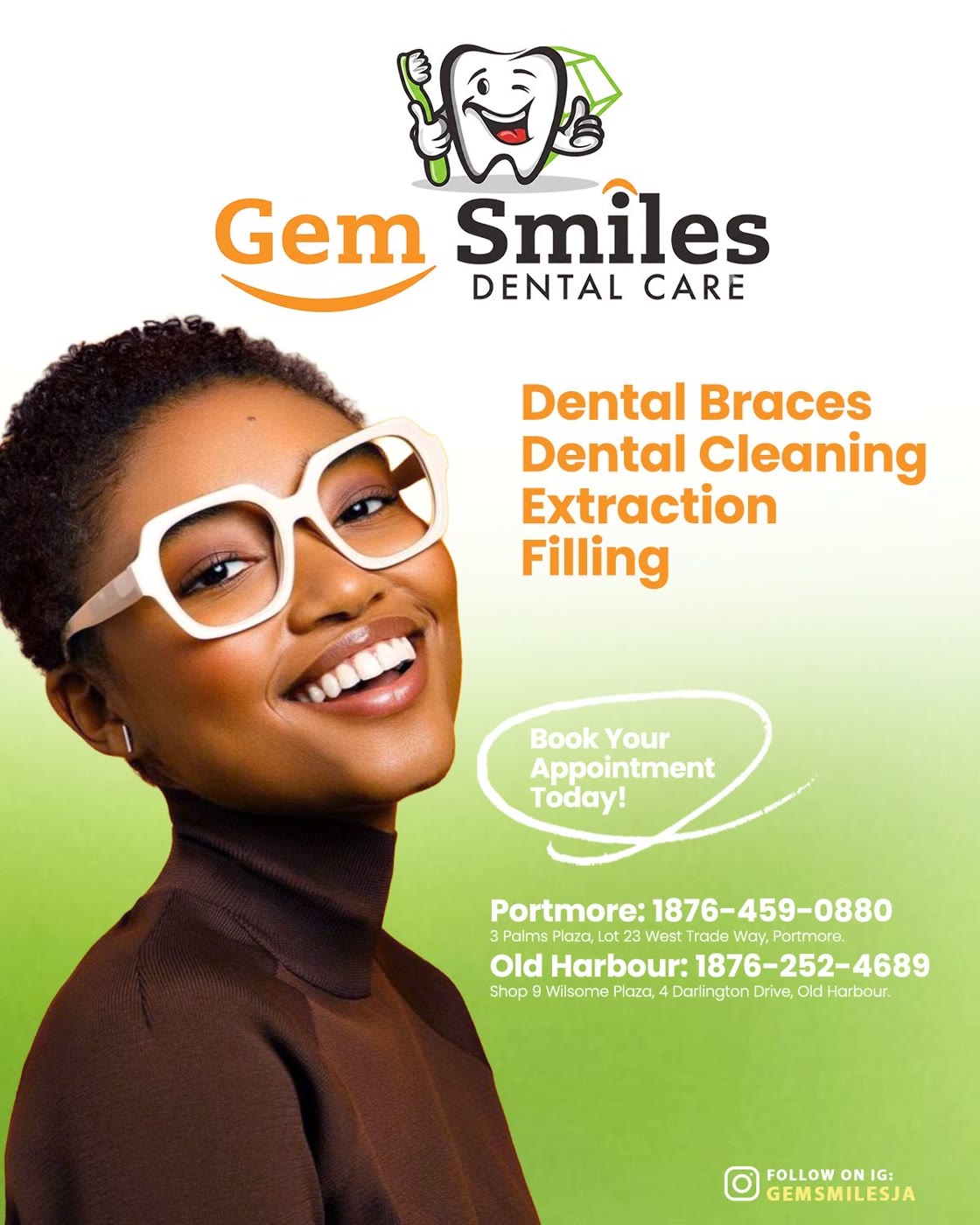 Gem Smiles social campaign & logo — artwork 5