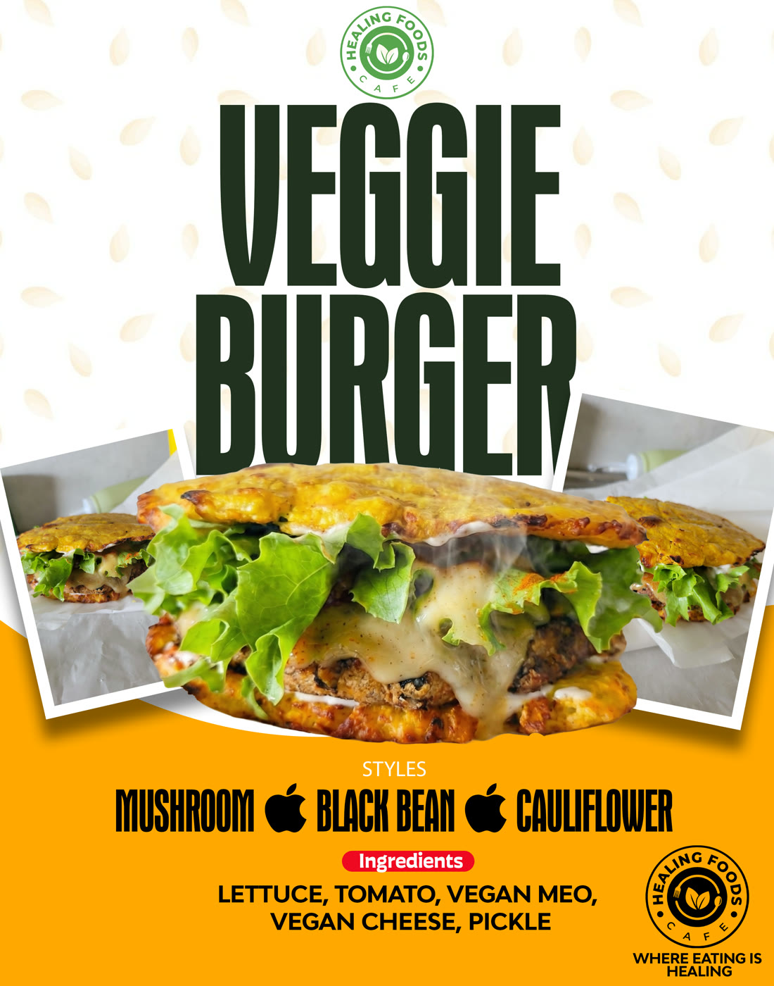 Healing Foods food promotion — artwork 3